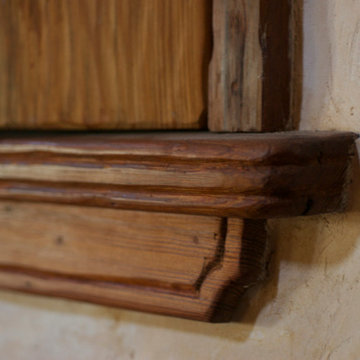 Zuker Cob House Window Detail