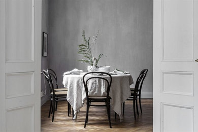 Dining room - contemporary dining room idea in Stockholm