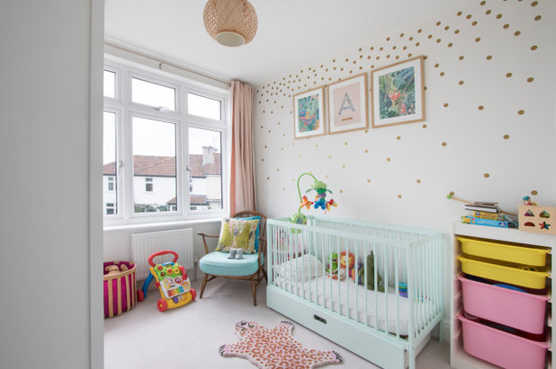 Contemporary Nursery by Oasys Property Solutions