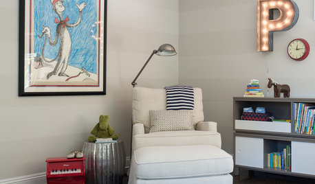Room of the Day: The Cat in the Hat Inspires a Nursery Color Palette