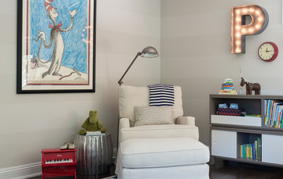 Room of the Day: The Cat in the Hat Inspires a Nursery Color Palette