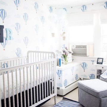 Baby Boy's Nursery Interior