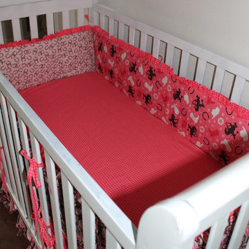 Baby Girl Western Crib Set