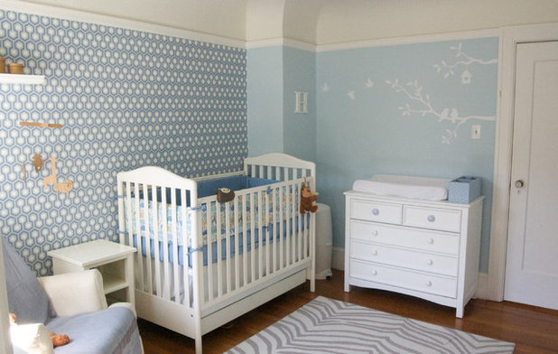 Contemporary Nursery by Lucy McLintic