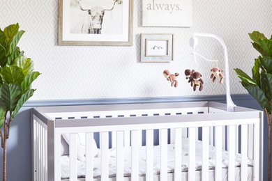 Nursery - transitional nursery idea in Toronto