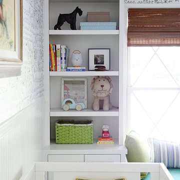 Boy's Vintage Modern Nursery-Sherman Oaks California