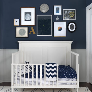 Celestial Toddler Bedroom - Gallery Wall