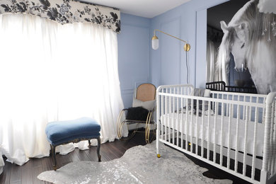 Example of a nursery design in New York