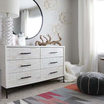 Chic + Modern Baby Girl Nursery