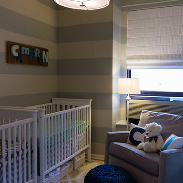 Chicago Nursery for Twin Babies
