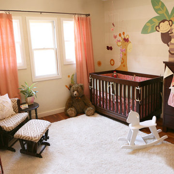 Contemporary Baby Animal Nursery