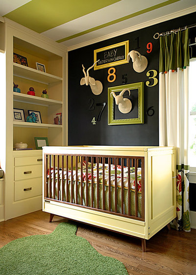 Современный Комната для малыша Contemporary Nursery