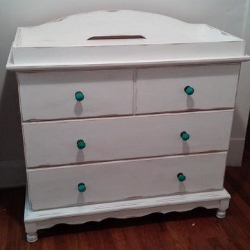 Custom Painted Dresser
