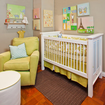 Eclectic Color Palette Girl's Nursery