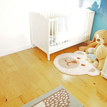 Engineered oak nursery floor