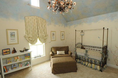 ニューオリンズにあるおしゃれな赤ちゃん部屋の写真