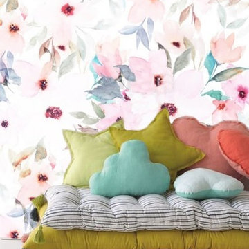 Floral Wallpaper For Nursery