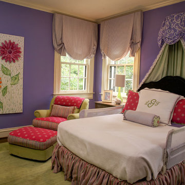 Girl's Room Purple & Green