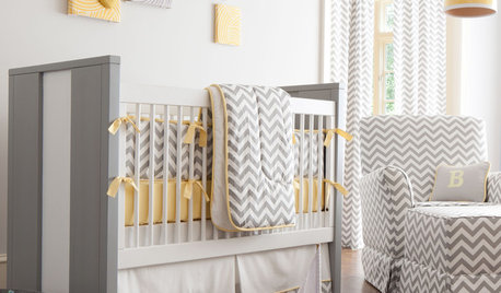 Chevron Chic: 12 Ways to Use Zigzags in Nurseries