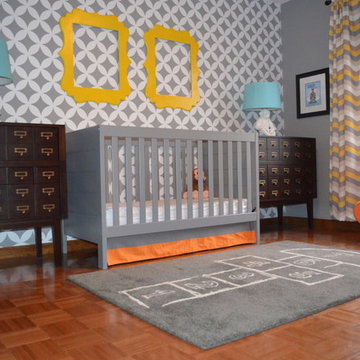 Gray and Yellow Nursery