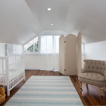 Hamptons-inspired casual/chic restoration of a grand Glenview Craftsman