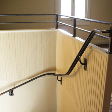 Historic Remodel - Kitchen Staircase (Safety Terminal for Attic)
