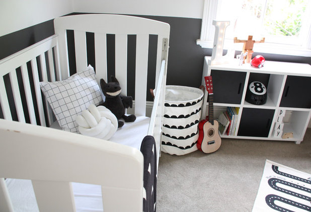 Contemporary Nursery by Max and Duke