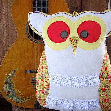 Liberty Owl Cushion,Unique Model for Baby Room by You & Lou Cushions