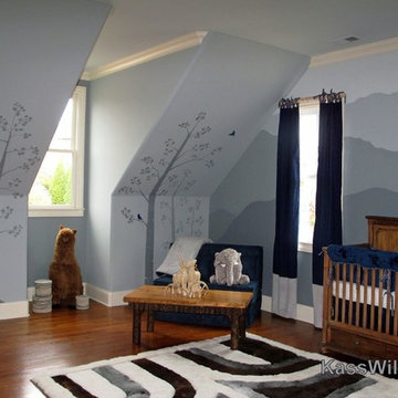 Little Boy Blue: A Nursery Mural