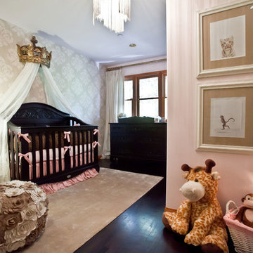 Los Angeles Pink & Leopard Nursery
