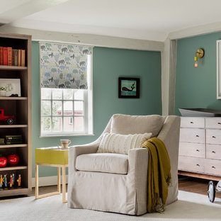 Nursery - farmhouse nursery idea in Boston