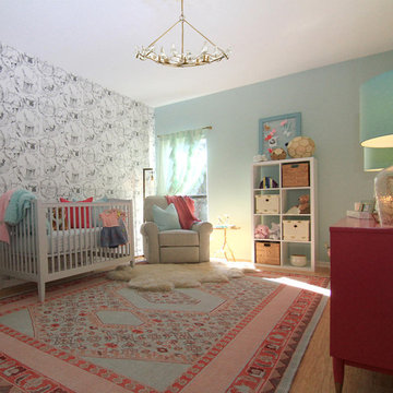 Mint and Pink Nursery
