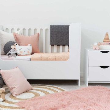 Mocka Amalfi Cot Toddler Bed Conversion