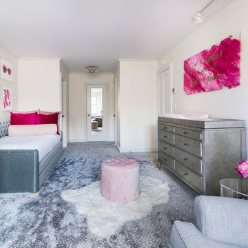 Modern Blush & Hot Pink Nursery