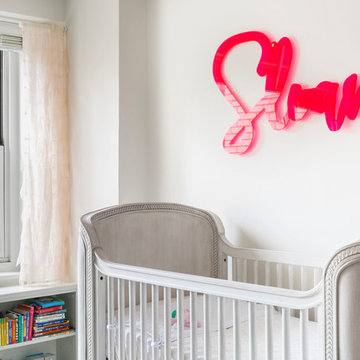 Modern Blush & Hot Pink Nursery