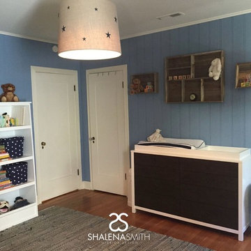 Modern Cowboy - Changing Table and Shelves