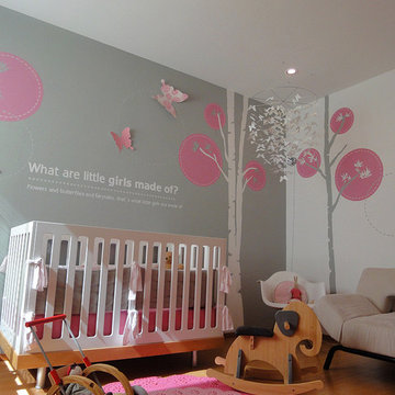 Modern Girl Nursery