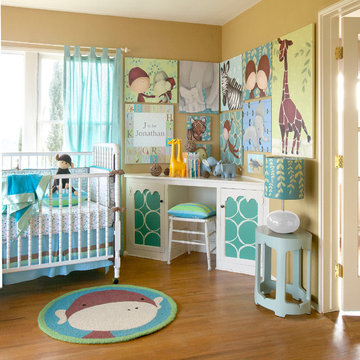 Modern Jungle Themed Nursery