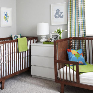 Shared Nursery And Toddler Room Houzz