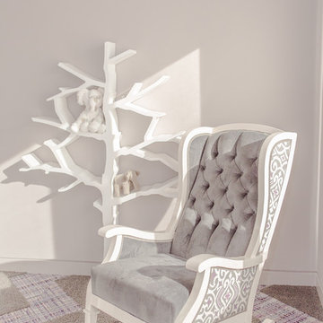 Modern Purple Nursery