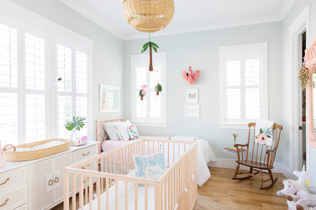Beach Style Nursery by Margaret Wright Photography