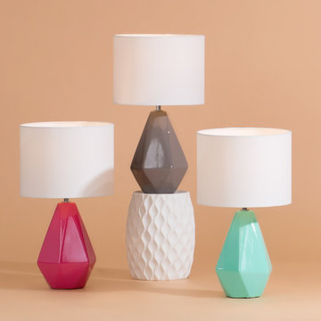 New Ceramic Table Lamps from Litecraft