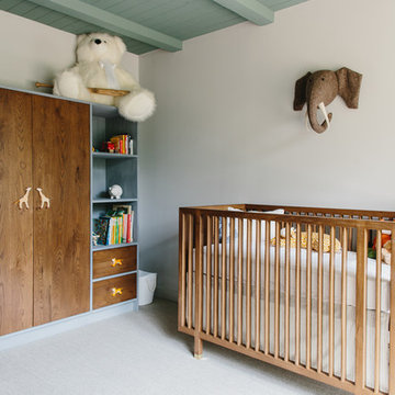 Nursery Crib and Armoire