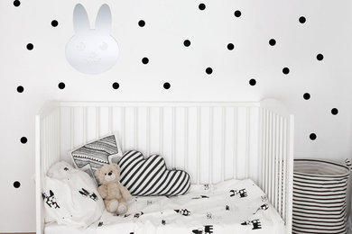 シドニーにあるコンテンポラリースタイルのおしゃれな赤ちゃん部屋の写真