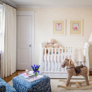 cream nursery glider