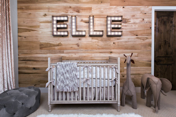 Nyklassisk Babyværelse Transitional Nursery