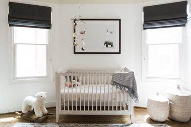 Example of an eclectic nursery design in DC Metro