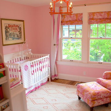 Pink and Coral Nursery