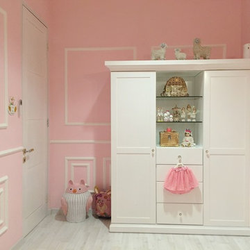 Pink and Gold Classic Parisian Nursery