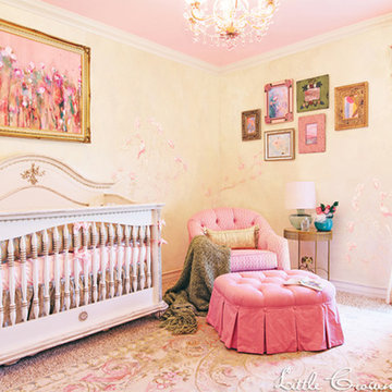 Pink and Gold Girl's Nursery